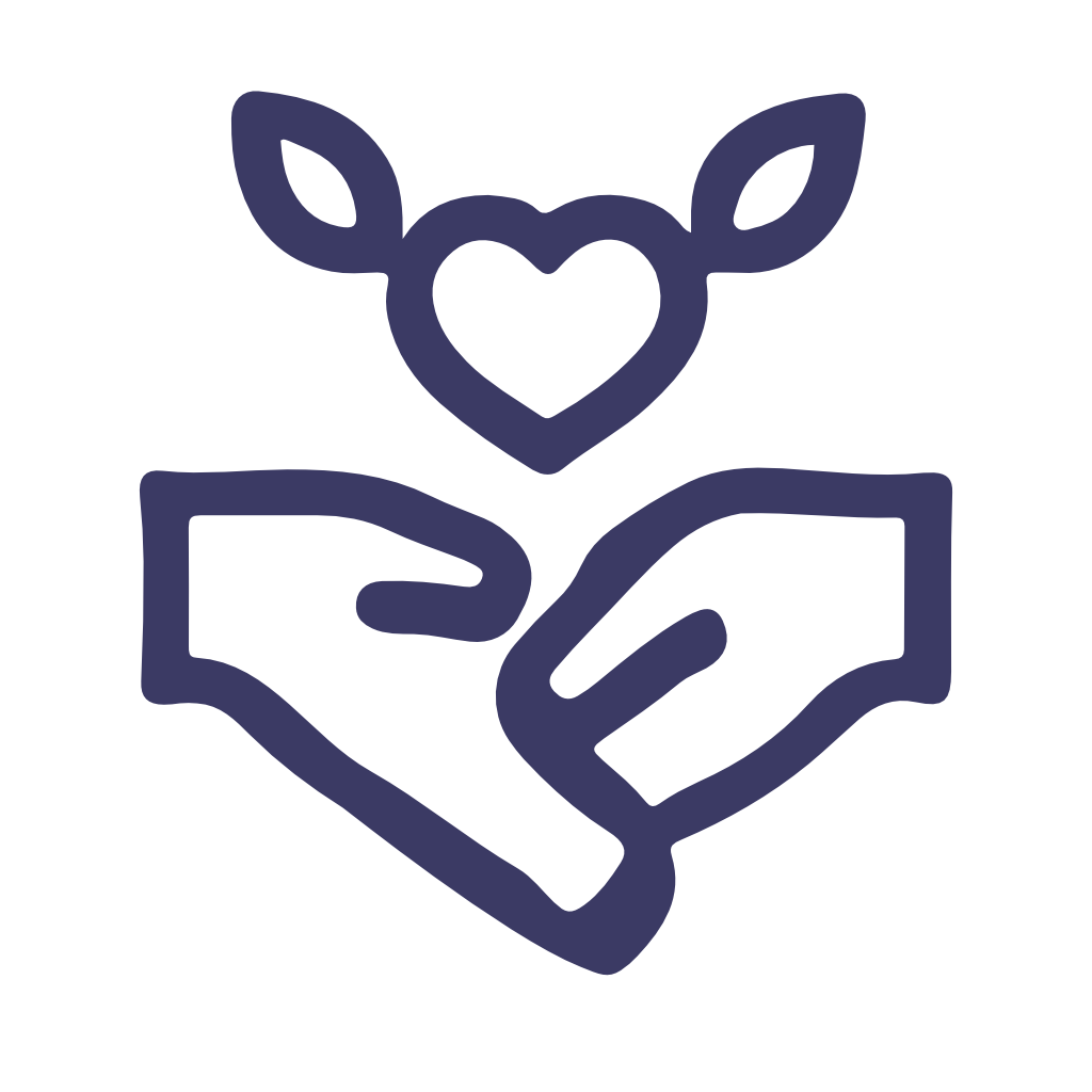 Das Bild zeigt eine stilisierte Darstellung von Selbstliebe, mit einer sanften Farbharmonie und einem modernen, minimalistischen Design.